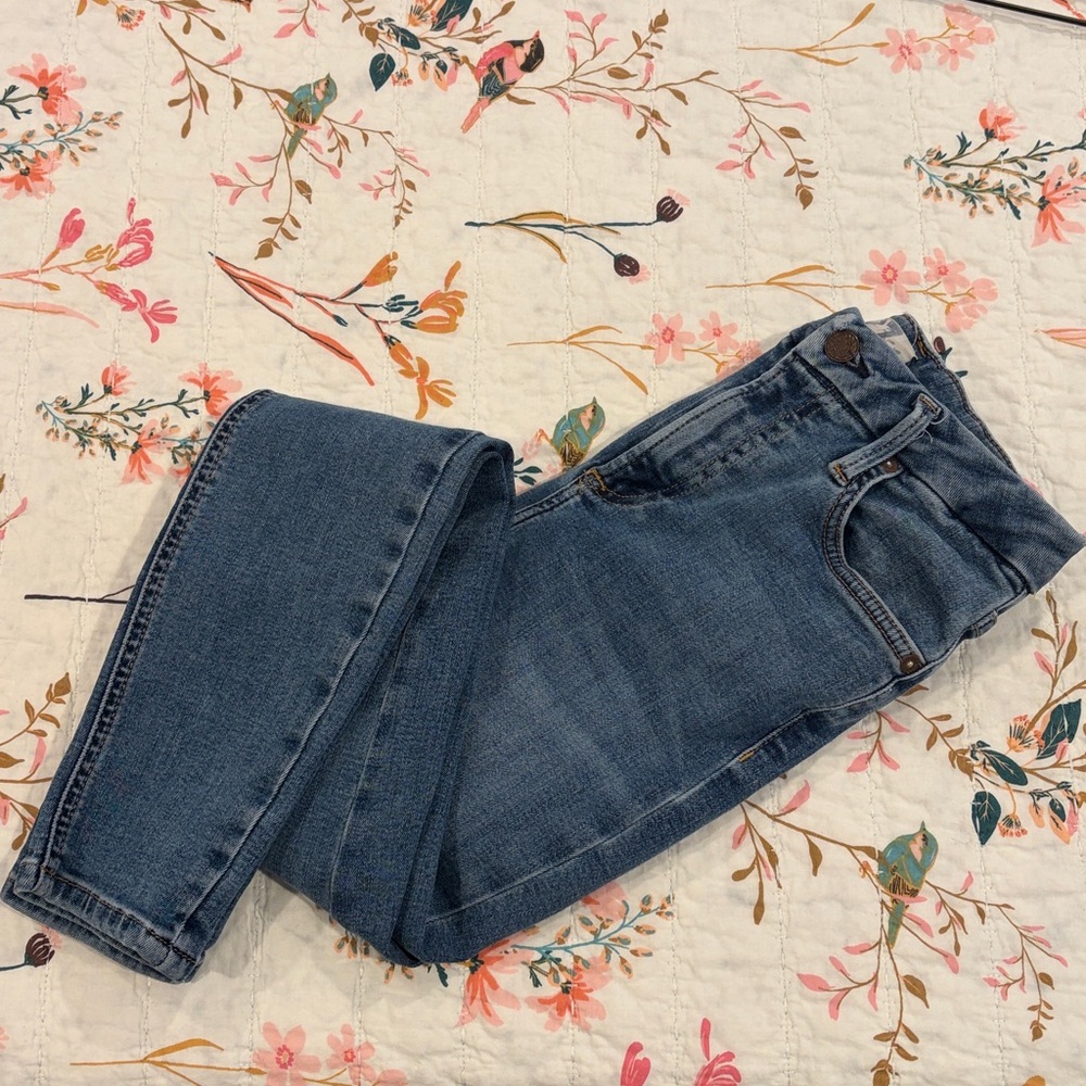 We The Free Women's High Rise Skinny Jeans in Medium Blue Wash